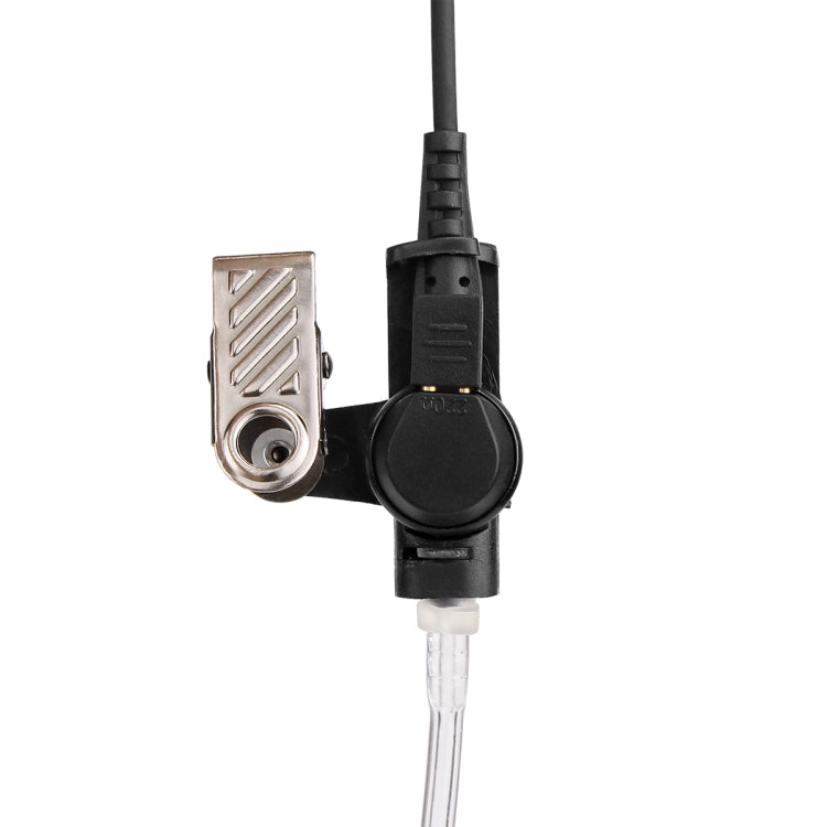 RETEVIS TK 2 Pin Long Clip Air Guide Covert Acoustic Tube Earpiece Speaker Microphone for H-777 / RT-5R / RT-5RV / RT-B6 - Microphones & Headsets by RETEVIS | Online Shopping UK | buy2fix