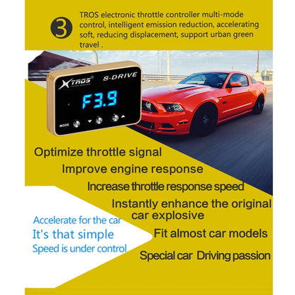 For Isuzu Mux 2012-2018 TROS 8-Drive Potent Booster Electronic Throttle Controller Speed Booster - In Car by TROS | Online Shopping UK | buy2fix