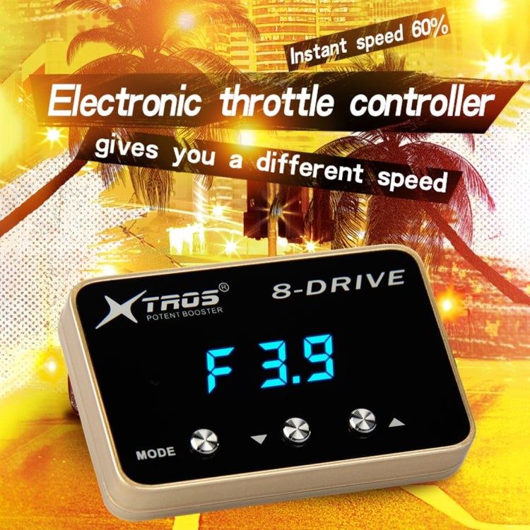 For Isuzu Mux 2012-2018 TROS 8-Drive Potent Booster Electronic Throttle Controller Speed Booster - In Car by TROS | Online Shopping UK | buy2fix