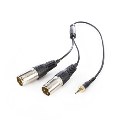Saramonic SR-UM10-CC1 1/8 inch Male to Dual XLR Male Microphone Audio Output Cable - Consumer Electronics by Saramonic | Online Shopping UK | buy2fix