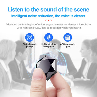 M6 Intelligent Voice Control Noise Reduction Recorder Pendant, Capacity:8GB - Security by buy2fix | Online Shopping UK | buy2fix