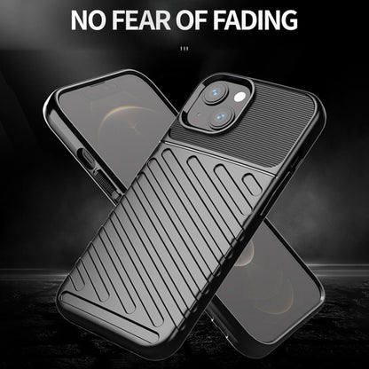 For iPhone 13 mini Thunderbolt Shockproof TPU Soft Case (Blue) - iPhone 13 mini Cases by buy2fix | Online Shopping UK | buy2fix