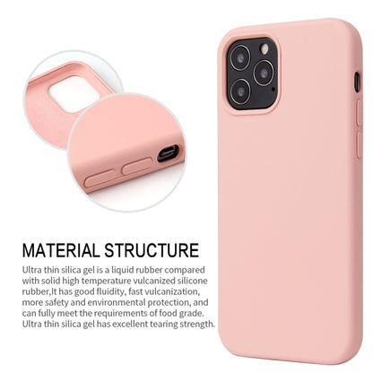 For iPhone 13 Pro Max Solid Color Liquid Silicone Shockproof Protective Case (Matcha Green) - iPhone 13 Pro Max Cases by buy2fix | Online Shopping UK | buy2fix