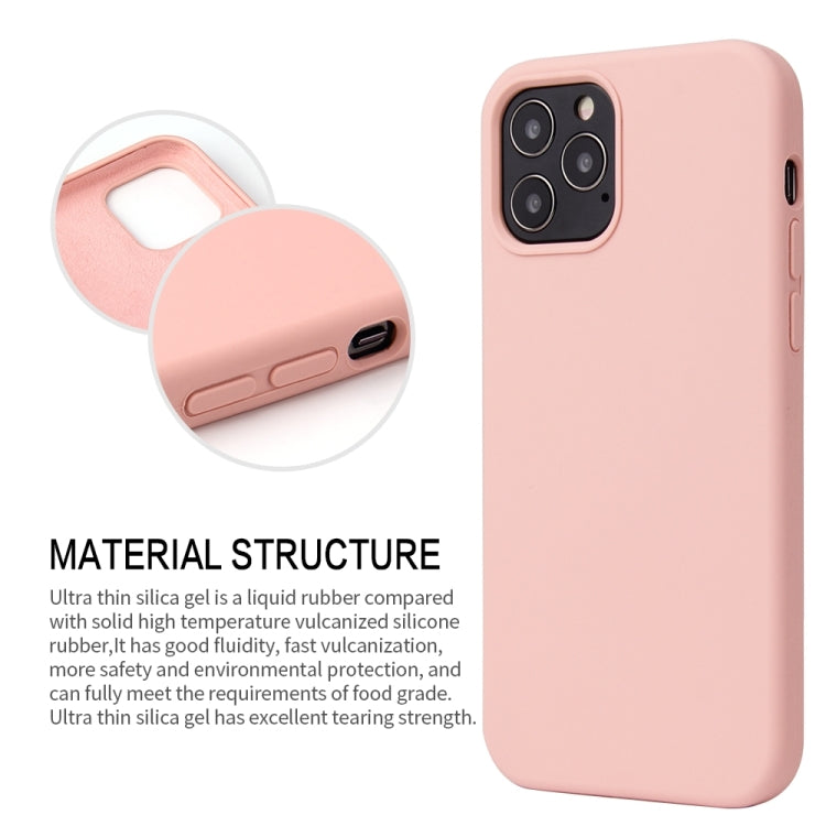For iPhone 13 Pro Max Solid Color Liquid Silicone Shockproof Protective Case (Lavender Grey) - iPhone 13 Pro Max Cases by buy2fix | Online Shopping UK | buy2fix