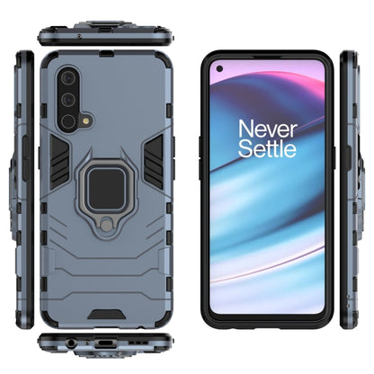 For OnePlus Nord CE 5G PC + TPU Shockproof Protective Case with Magnetic Ring Holder(Navy Blue) - OnePlus Cases by buy2fix | Online Shopping UK | buy2fix