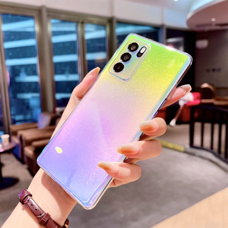 For OPPO Reno6 Pro 5G Colorful Electroplating PC Protective Case - OPPO Cases by buy2fix | Online Shopping UK | buy2fix