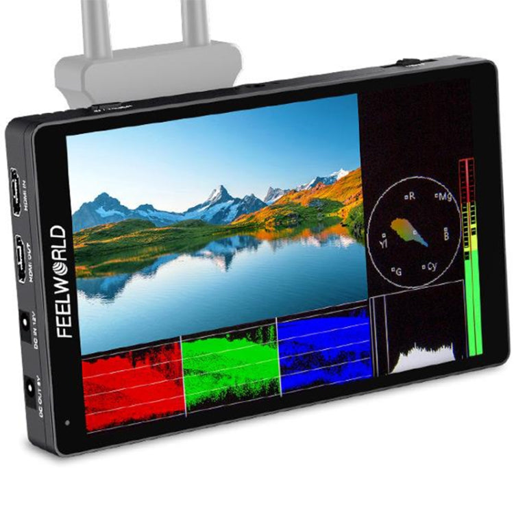 FEELWORLD F7 PRO NEW 1920x1200 7 inch LCD Screen HDMI 4K Highlight 500Nits Touch Camera Monitor - Camera Accessories by FEELWORLD | Online Shopping UK | buy2fix
