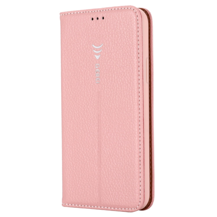 For iPhone 11 Pro GEBEI PU+TPU Horizontal Flip Protective Case with Holder & Card Slots(Rose Gold) - iPhone 11 Pro Cases by GEBEI | Online Shopping UK | buy2fix