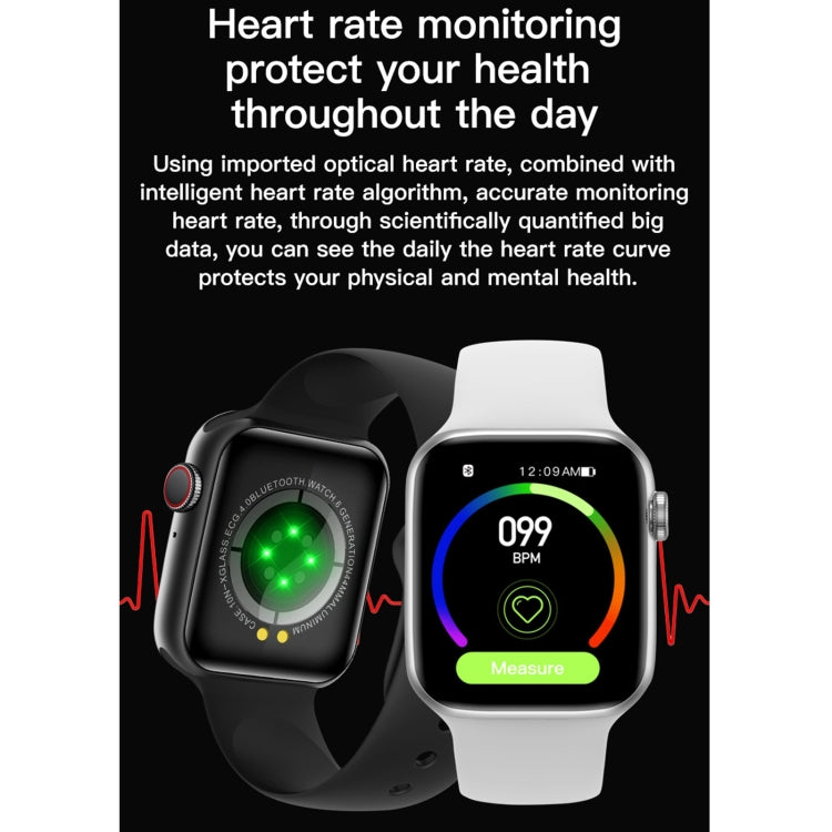 T500 1.44 inch TFT Touch Screen Smart Watch, Support Sleep Monitoring / Heart Rate Monitoring / Bluetooth Call / Bluetooth Music Playback(Black) - Smart Wear by buy2fix | Online Shopping UK | buy2fix