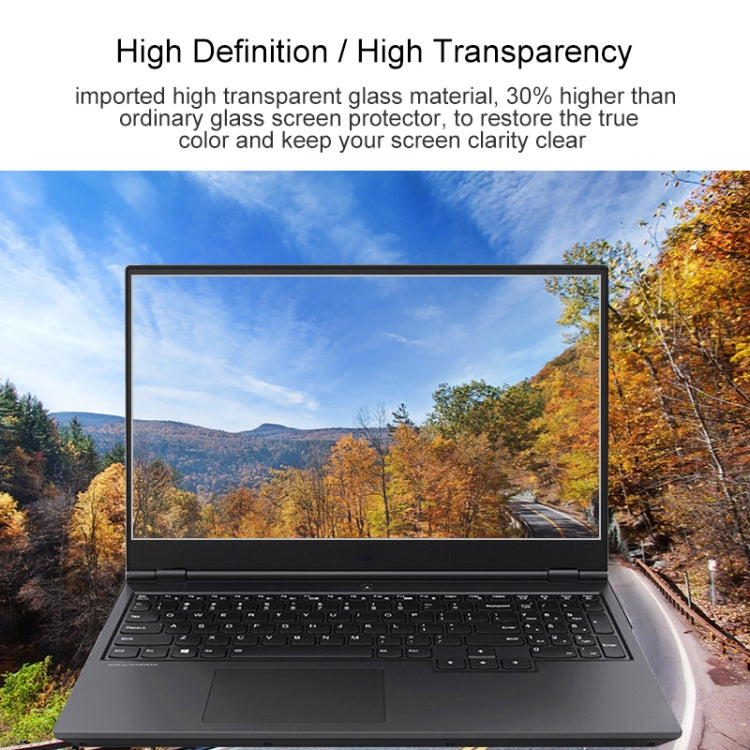 Laptop Screen HD Tempered Glass Protective Film For Lenovo IdeaPad 340C-15 15.6 inch - Computer & Networking by buy2fix | Online Shopping UK | buy2fix