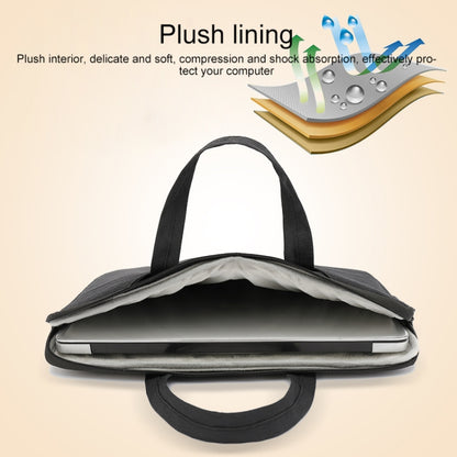 POFOKO C510 Waterproof Oxford Cloth Laptop Handbag For 13.3 inch Laptops(Grey) - 13.3 inch by POFOKO | Online Shopping UK | buy2fix