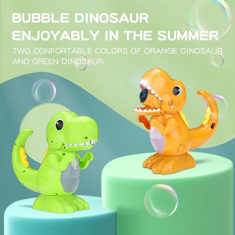 JJR/C V06 Dinosaur Sound Effect Electric Bubble Machine, Version:Non-charging(Green) - Toy Sports by JJR/C | Online Shopping UK | buy2fix