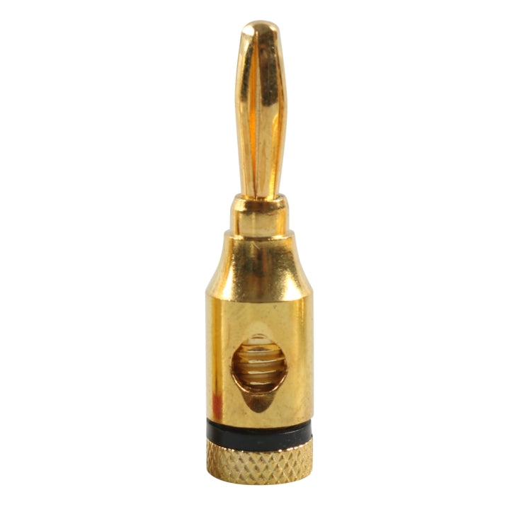 A6520 12 in 1 Car Gold-plated Red and Black 4mm Banana Head Audio Plug - In Car by buy2fix | Online Shopping UK | buy2fix