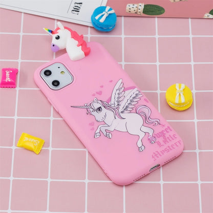 For iPhone 11 Shockproof Cartoon TPU Protective Case(Unicorn) - iPhone 11 Cases by buy2fix | Online Shopping UK | buy2fix