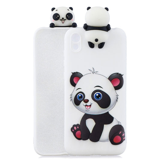 For Huawei Enjoy 8s Shockproof Cartoon TPU Protective Case(Panda) - Huawei Cases by buy2fix | Online Shopping UK | buy2fix