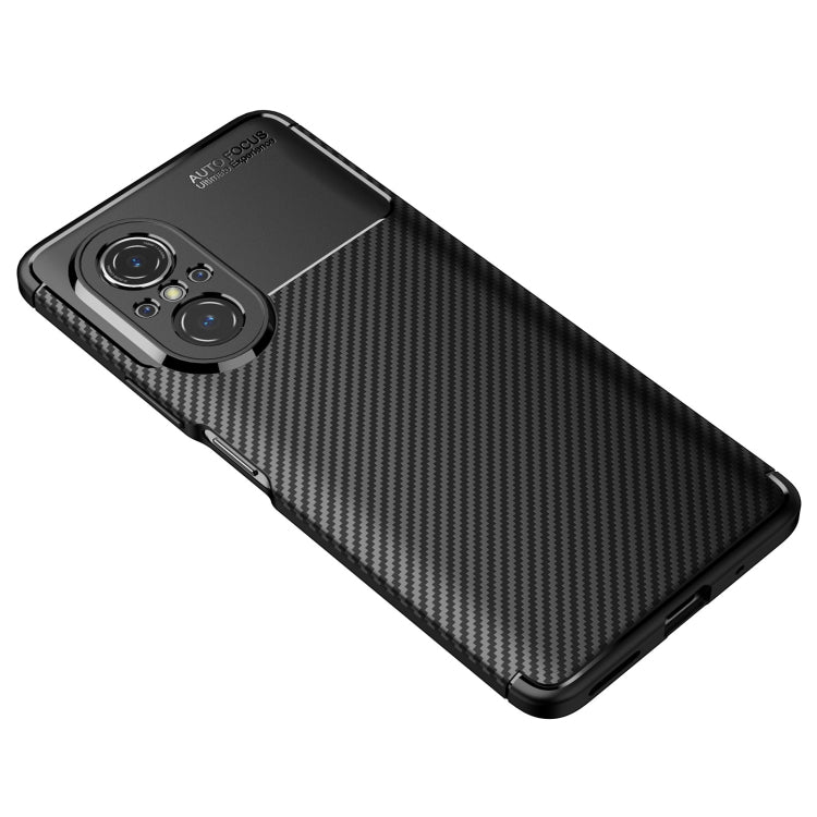 For Huawei nova 9 SE Carbon Fiber Texture Shockproof TPU Phone Case(Black) - Mobile Accessories by buy2fix | Online Shopping UK | buy2fix