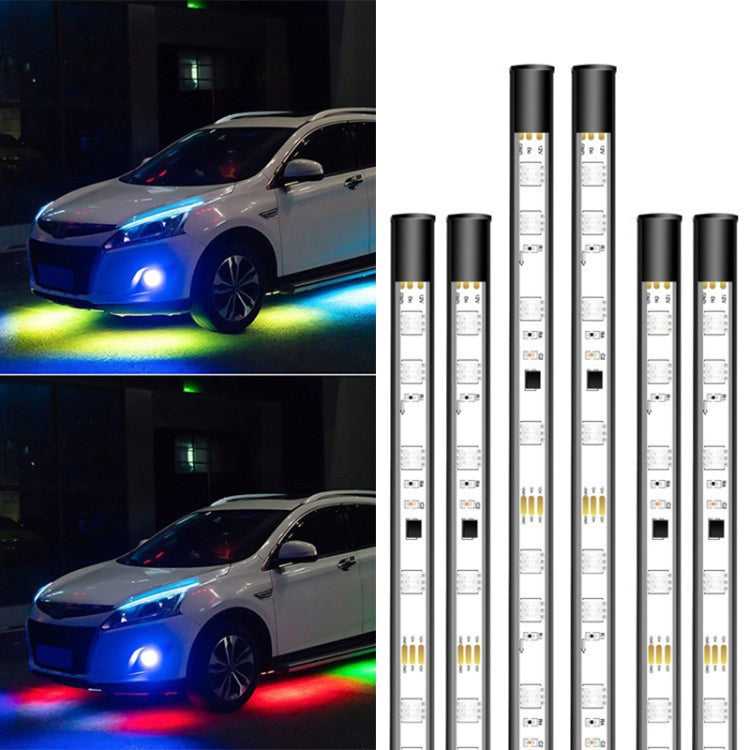 Car Modification Symphony Voice Control LED Chassis Lights, Specification:4 x 60cm + 2 x 90cm - In Car by buy2fix | Online Shopping UK | buy2fix