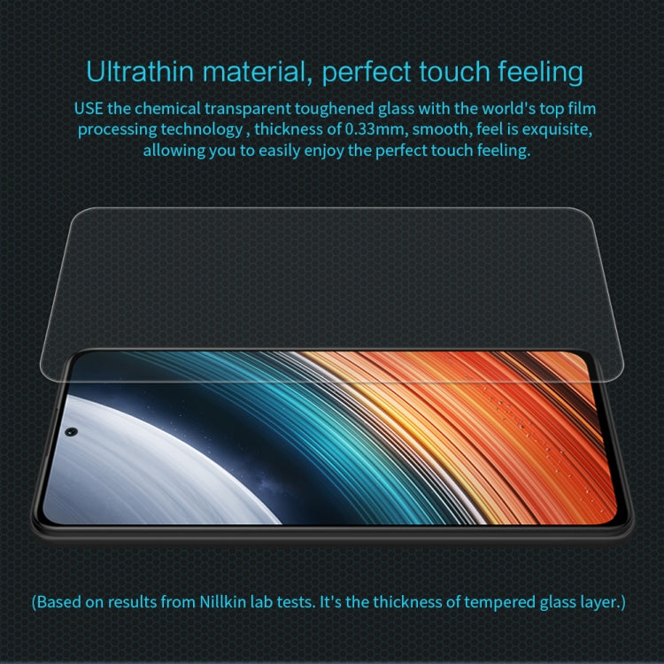 For Xiaomi Redmi K40S / K50 / K50 Pro NILLKIN H 0.33mm 9H Explosion-proof Tempered Glass Film -  by NILLKIN | Online Shopping UK | buy2fix