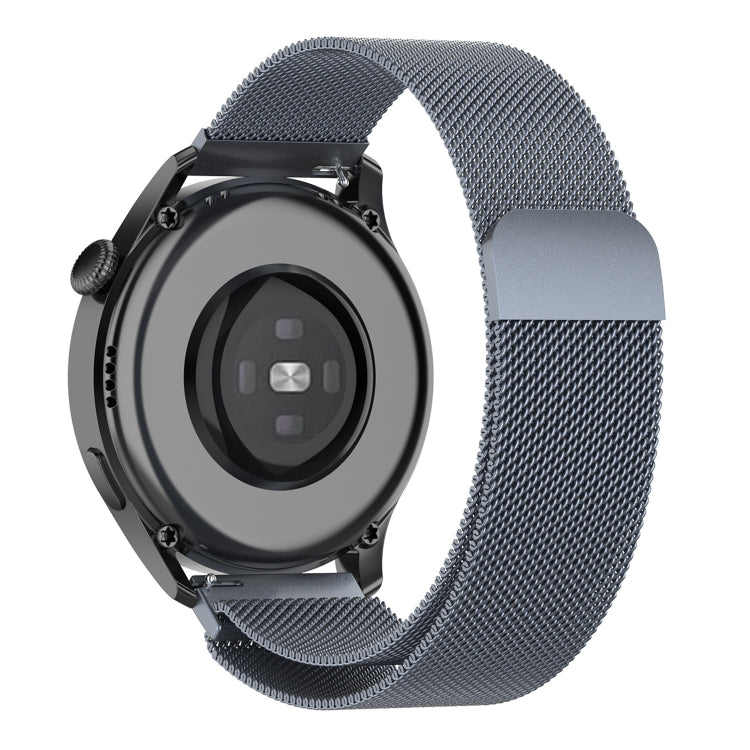 For Huawei Watch GT 3 Pro 46mm Milan Steel Watch Band(Grey) - Watch Bands by buy2fix | Online Shopping UK | buy2fix