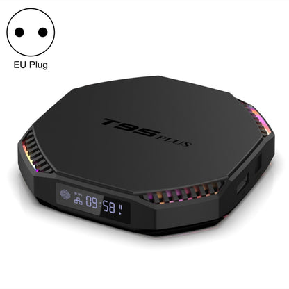 T95 Plus RK3566 Dual Wifi Bluetooth Smart TV Set Top Box, 8GB+128GB(EU Plug) - RK3566 by buy2fix | Online Shopping UK | buy2fix