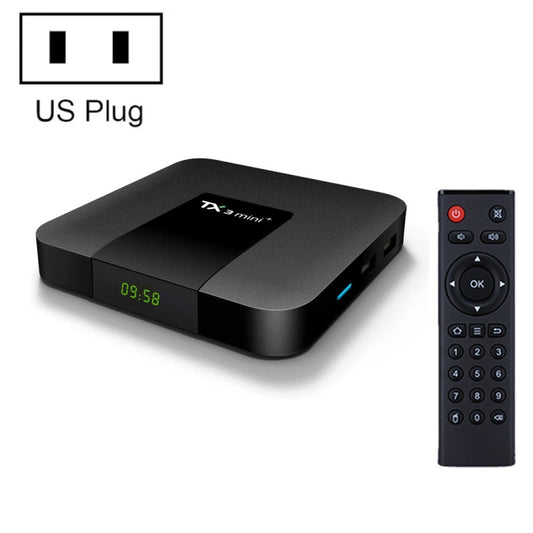 TX3 mini+  Android 11.0 Smart TV Box, Amlogic S905W2 Quad Core, Memory:2GB+16GB, 2.4GHz / 5GHz WiFi(US Plug) - Consumer Electronics by buy2fix | Online Shopping UK | buy2fix