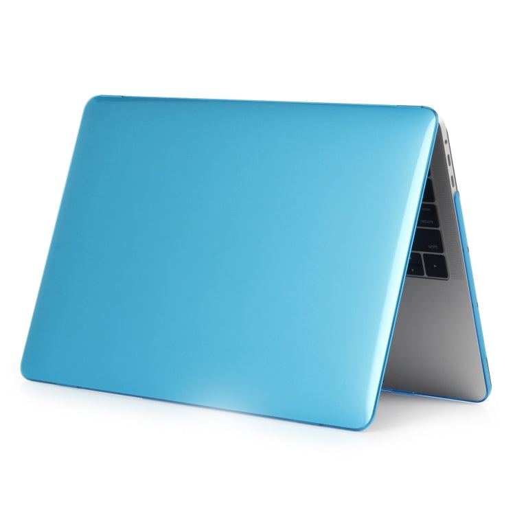 Laptop Crystal Style Protective Case For MacBook Pro 13.3 inch A2338 2022(Water Blue) - MacBook Pro Cases by buy2fix | Online Shopping UK | buy2fix