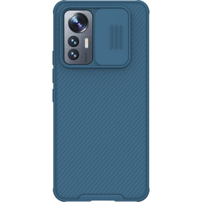 For Xiaomi  12 Lite NILLKIN Black Mirror Pro Series Camshield PC Phone Case(Blue) - Xiaomi Cases by NILLKIN | Online Shopping UK | buy2fix