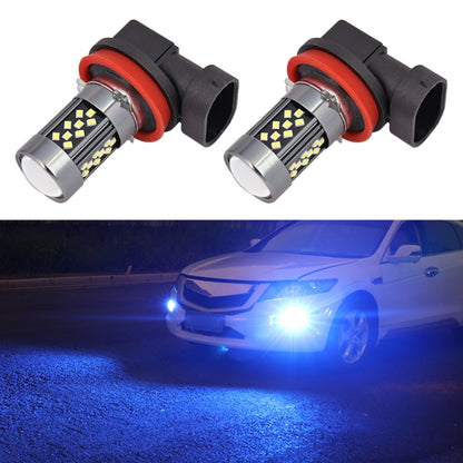 1 Pair H11 12V 7W Continuous Car LED Fog Light(Ice Blue Light) - In Car by buy2fix | Online Shopping UK | buy2fix