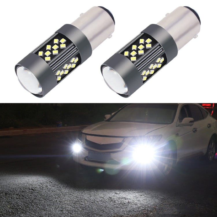1 Pair 1157 12V 7W Strobe Car LED Fog Light(White Light) - In Car by buy2fix | Online Shopping UK | buy2fix