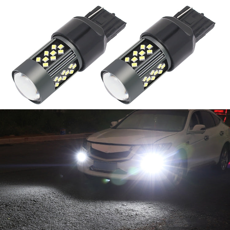 1 Pair 7443 12V 7W Strobe Car LED Fog Light(White Light) - In Car by buy2fix | Online Shopping UK | buy2fix
