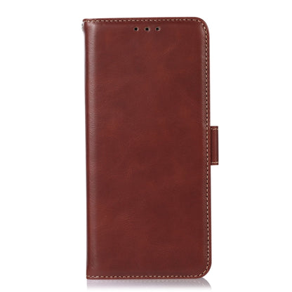 For Motorola Moto G32 Crazy Horse Top Layer Cowhide Leather Phone Case(Brown) - Motorola Cases by buy2fix | Online Shopping UK | buy2fix