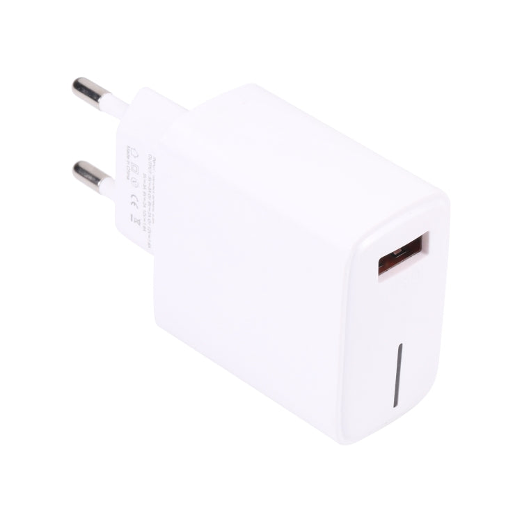 LZ-1130 QC 3.0 USB Charger, Plug Type:EU Plug(White) - USB Charger by buy2fix | Online Shopping UK | buy2fix