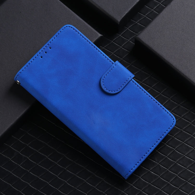 For T-Mobile Revvl 6 5G Skin Feel Magnetic Flip Leather Phone Case(Blue) - More Brand by buy2fix | Online Shopping UK | buy2fix