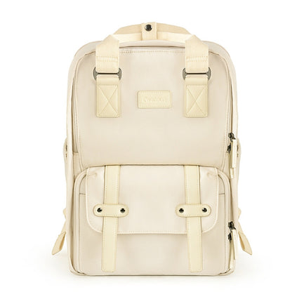 CADeN Multifunctional Photography Shoulders Digital Bag Portable Camera Backpack, Size:28.5 x 14 x 42cm(Beige) - Backpack by CADeN | Online Shopping UK | buy2fix