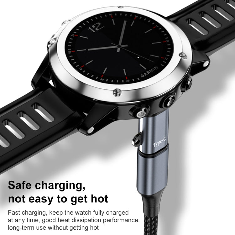 For Garmin Watch Charging Adapter, Interface:Micro USB Straight - Smart Wear by buy2fix | Online Shopping UK | buy2fix