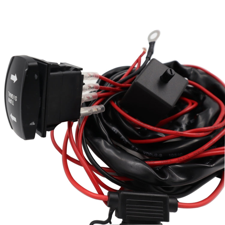 For UTV / ATU Car Turn Signal Light Toggle Switch Turn Signal Kit, Style:Vertical Turn Switch - In Car by buy2fix | Online Shopping UK | buy2fix
