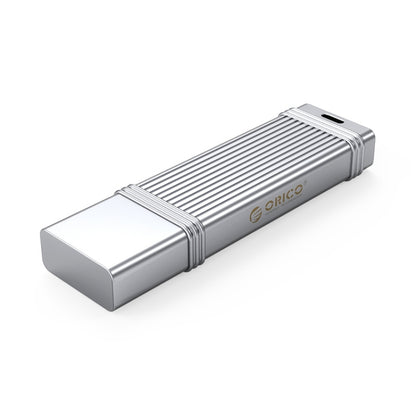 ORICO USB Flash Drive, Read: 100MB/s, Write: 50MB/s, Memory:64GB, Port:Type-C(Silver) - USB Flash Drives by ORICO | Online Shopping UK | buy2fix