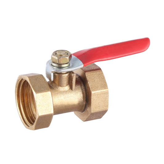 LAIZE Pneumatic Hose Connector Copper Ball Valve, Specification:Double Inside 4 1/2 inch -  by LAIZE | Online Shopping UK | buy2fix