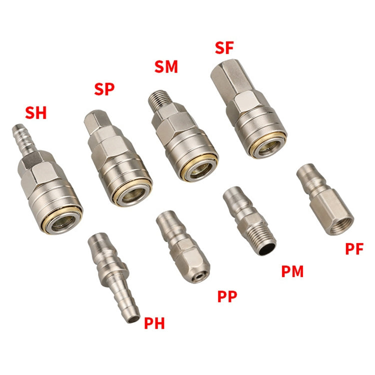 LAIZE SM+PM-20 10pcs C-type Self-lock Pneumatic Quick Fitting Connector -  by LAIZE | Online Shopping UK | buy2fix