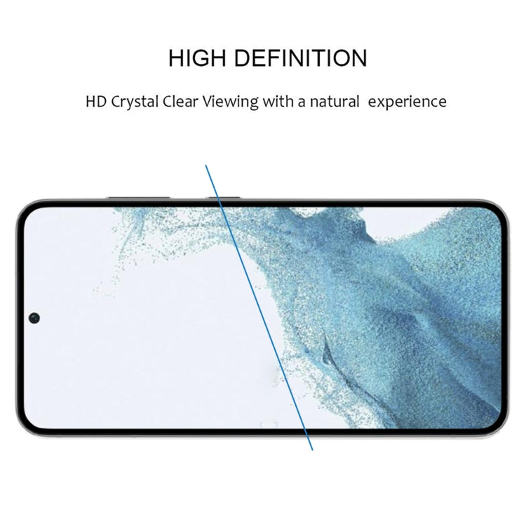 For Samsung Galaxy S23 5G / S22 5G Supports Unlocking 25pcs Ultra-thin 0.18mm Full Glue Full Screen Tempered Glass Film - Galaxy S23 5G Tempered Glass by buy2fix | Online Shopping UK | buy2fix