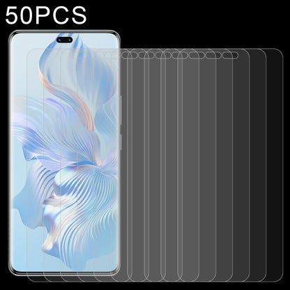 For Honor 80 / 80 SE 50pcs 0.26mm 9H 2.5D Tempered Glass Film - Honor Tempered Glass by buy2fix | Online Shopping UK | buy2fix