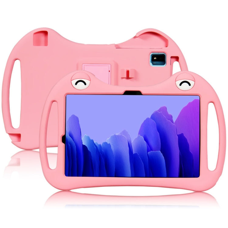 For TCL Tab Pro 5G Cartoon Silicone Shockproof Protective Tablet Case with Stand & Pen Slot(Pink) - Others by buy2fix | Online Shopping UK | buy2fix