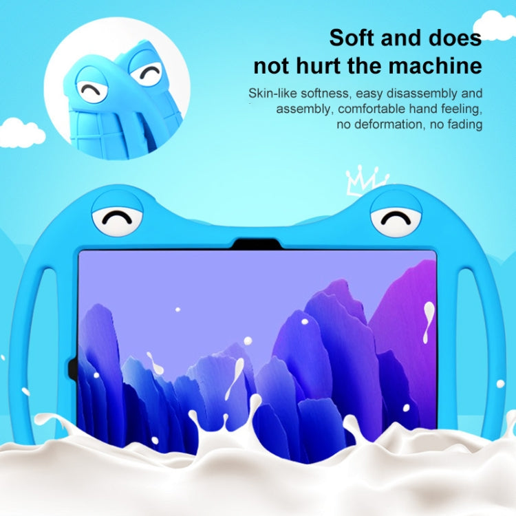 For TCL Tab Pro 5G Cartoon Silicone Shockproof Protective Tablet Case with Stand & Pen Slot(Blue) - Others by buy2fix | Online Shopping UK | buy2fix