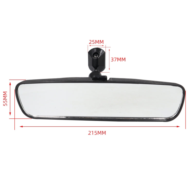 8 inch Car Modified Large Field View Reflective Auxiliary Rearview Mirror - In Car by buy2fix | Online Shopping UK | buy2fix