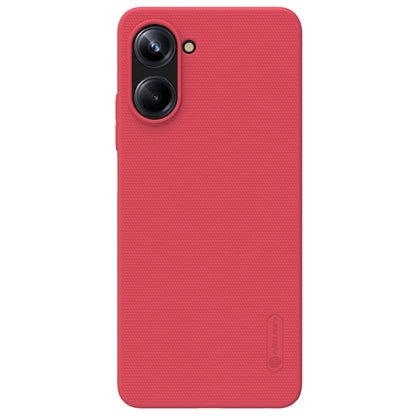 For Realme 10 Pro 5G NILLKIN Frosted PC Phone Case(Red) - Realme Cases by NILLKIN | Online Shopping UK | buy2fix