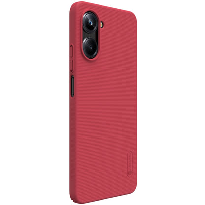 For Realme 10 Pro 5G NILLKIN Frosted PC Phone Case(Red) - Realme Cases by NILLKIN | Online Shopping UK | buy2fix