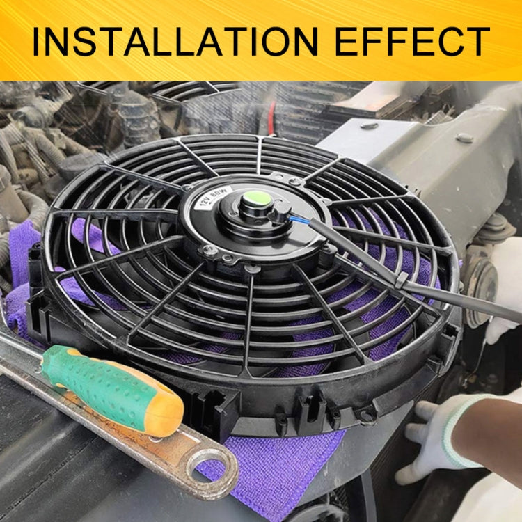 7 inch 12V 80W Car Powerful Transmission Oil Cooling Fan with Mounting Accessorie - In Car by buy2fix | Online Shopping UK | buy2fix
