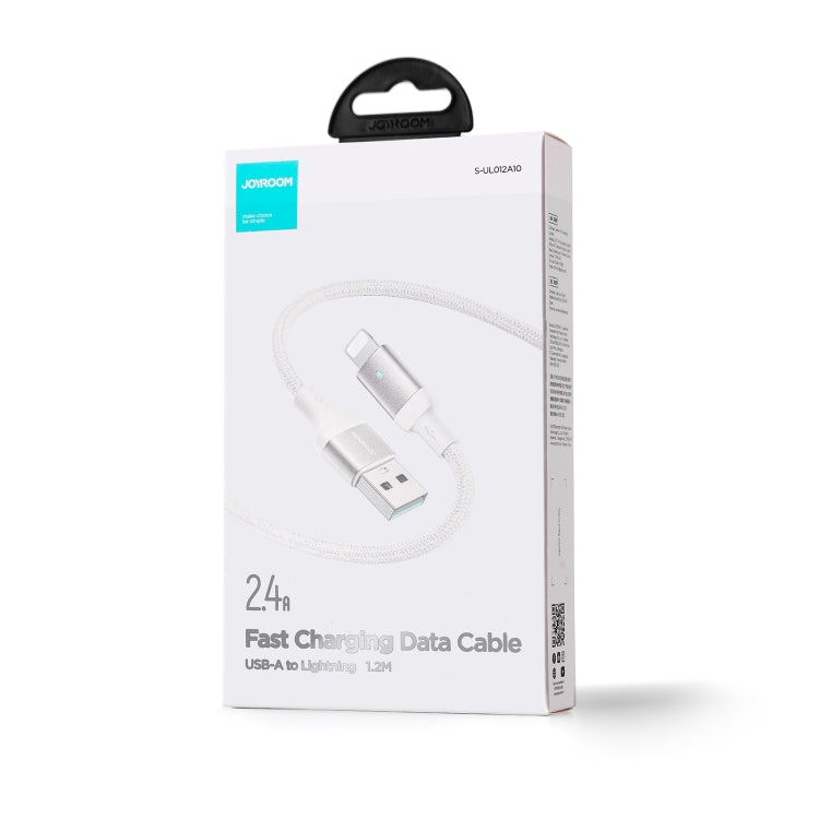 JOYROOM S-UL012A10 Extraordinary Series 2.4A USB-A to 8 Pin Fast Charging Data Cable, Cable Length:3m(White) - Normal Style Cable by JOYROOM | Online Shopping UK | buy2fix