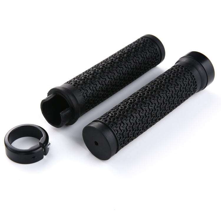 AG13 1 Pair 22mm Caliber Bicycle Grips(Black) -  by buy2fix | Online Shopping UK | buy2fix