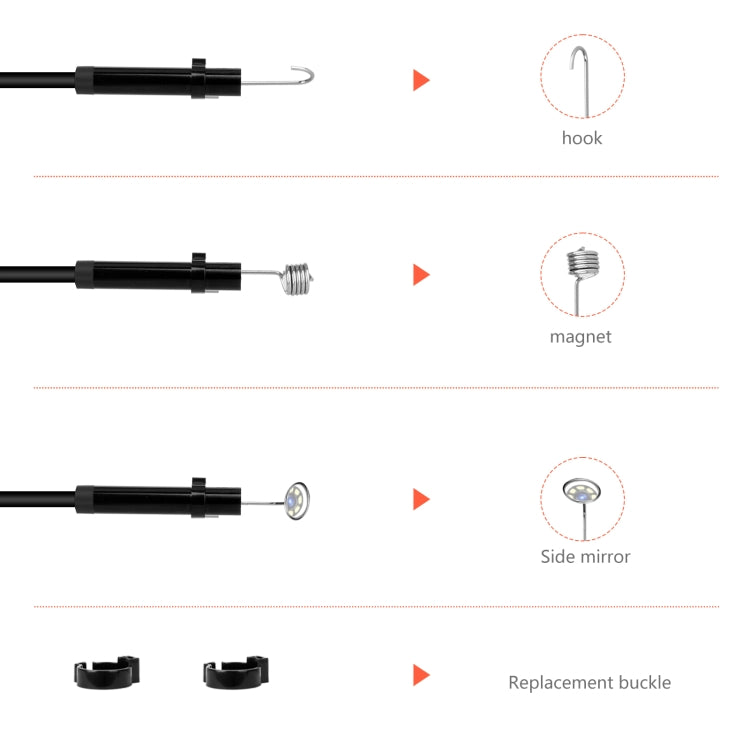 P130 3.9mm 4.3 inch Single Camera with Screen Endoscope, Length:10m - Consumer Electronics by buy2fix | Online Shopping UK | buy2fix